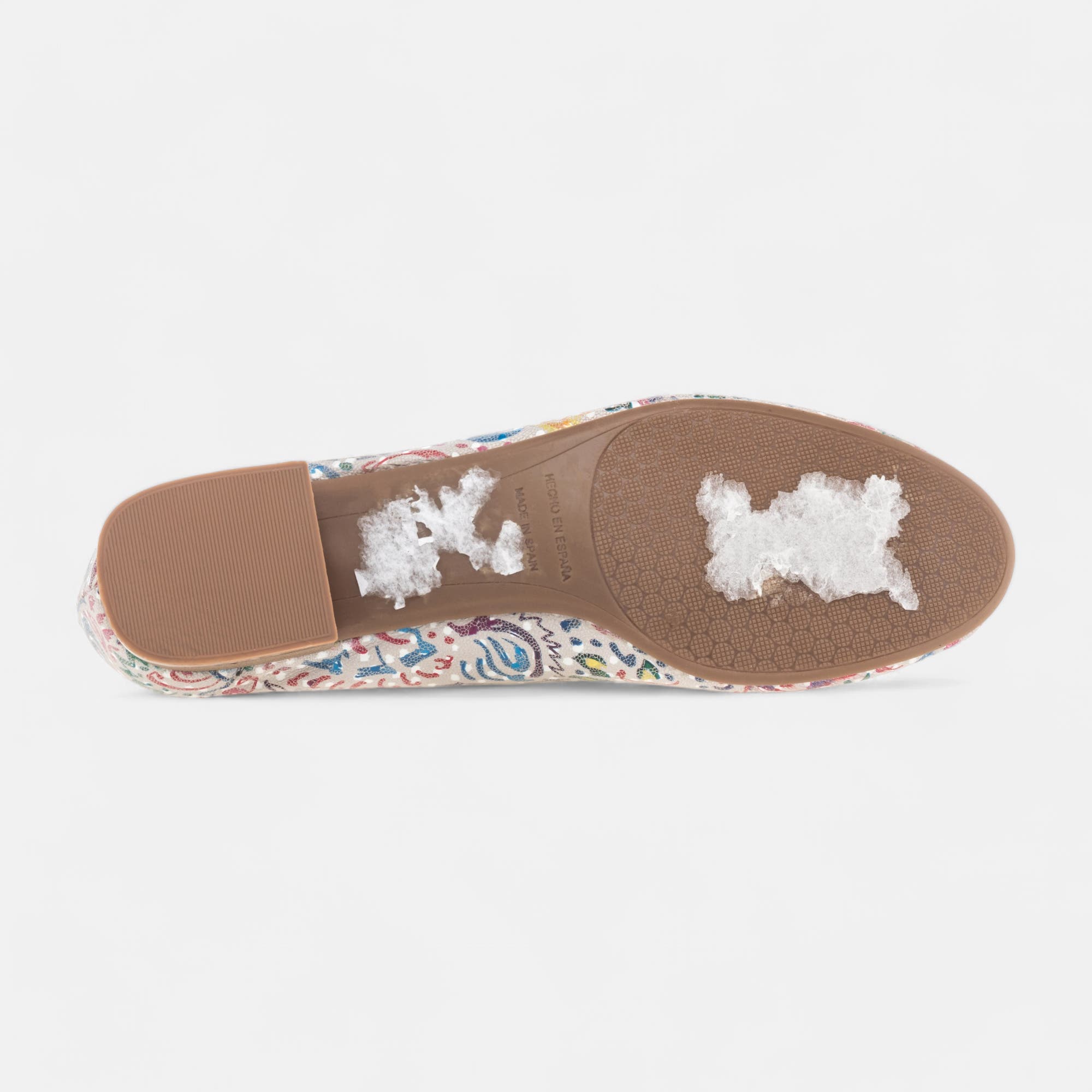 Mocassins Femme en cuir multicolore