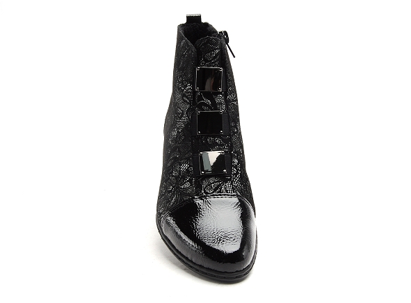 Rieker boots bottine plates femme y07c9 noir