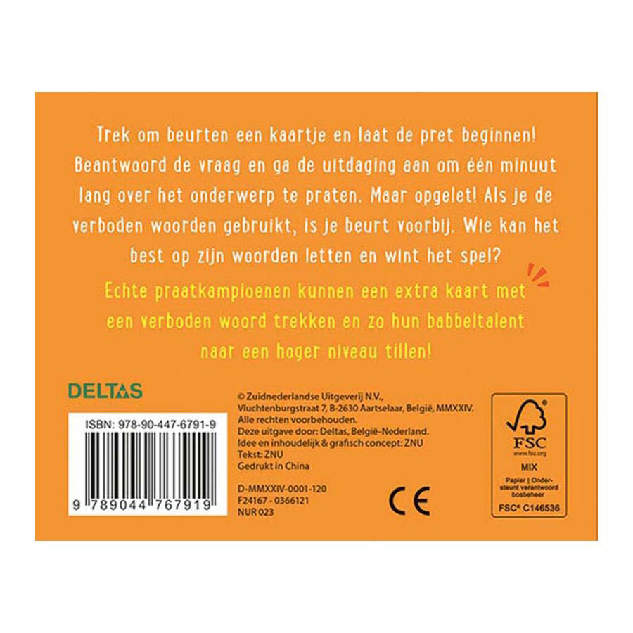 Let op je woorden! Kaartspel