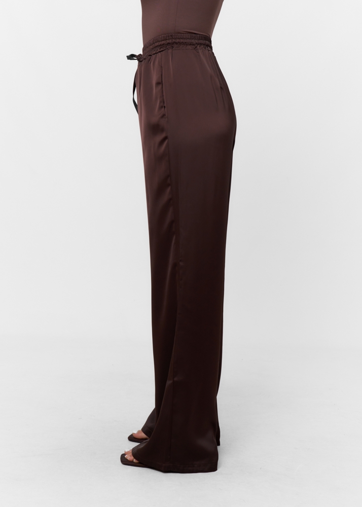 Zoë broek choco bruin