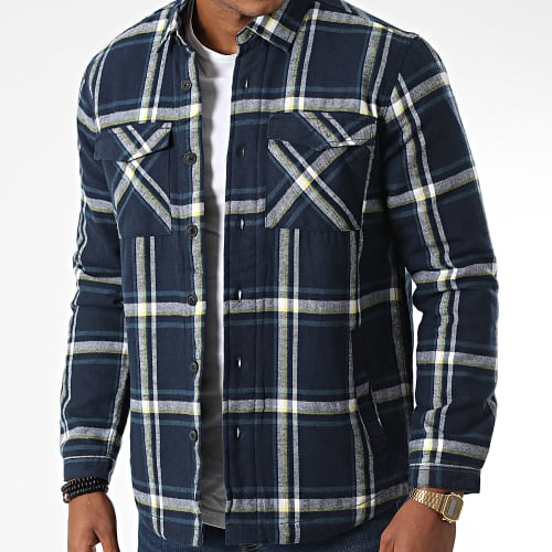 Surchemise A Carreaux Hesperus Bleu Marine