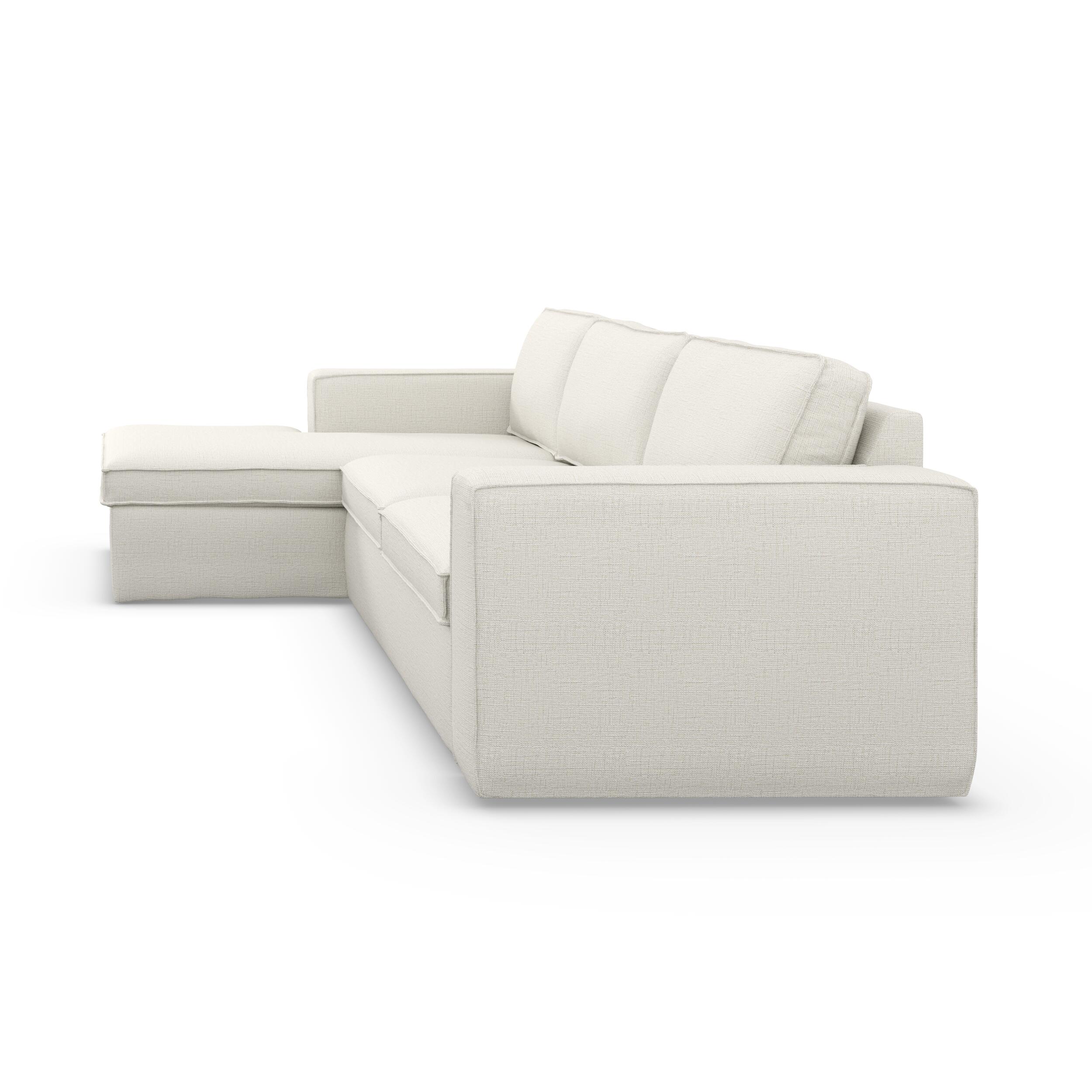 Runar venstrevendt sofa med chaiselong