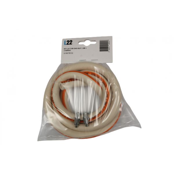 L22 KIT Tubo Gas BUT 1.5M   2ABRAC - G18KITB152