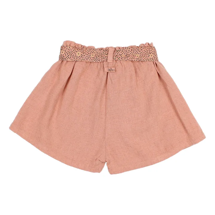 Búho Short Fluide Lin | Vieux Rose