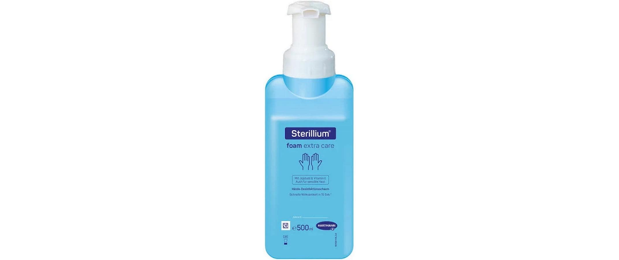 Foam extra care 500 mlPflegender Händedesinfektionsschaum