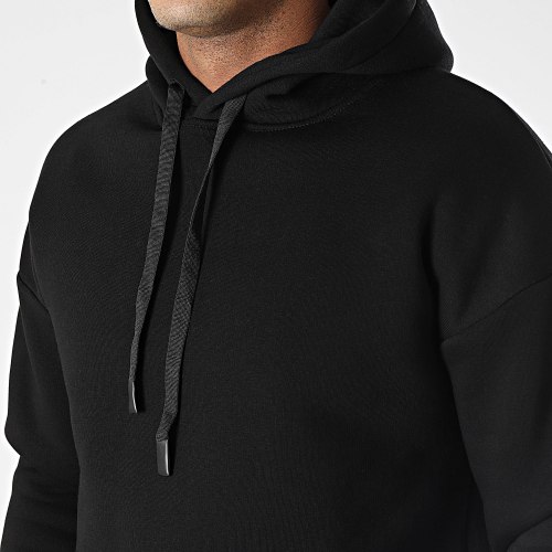 Ensemble Sweat Capuche Et Pantalon Jogging Noir