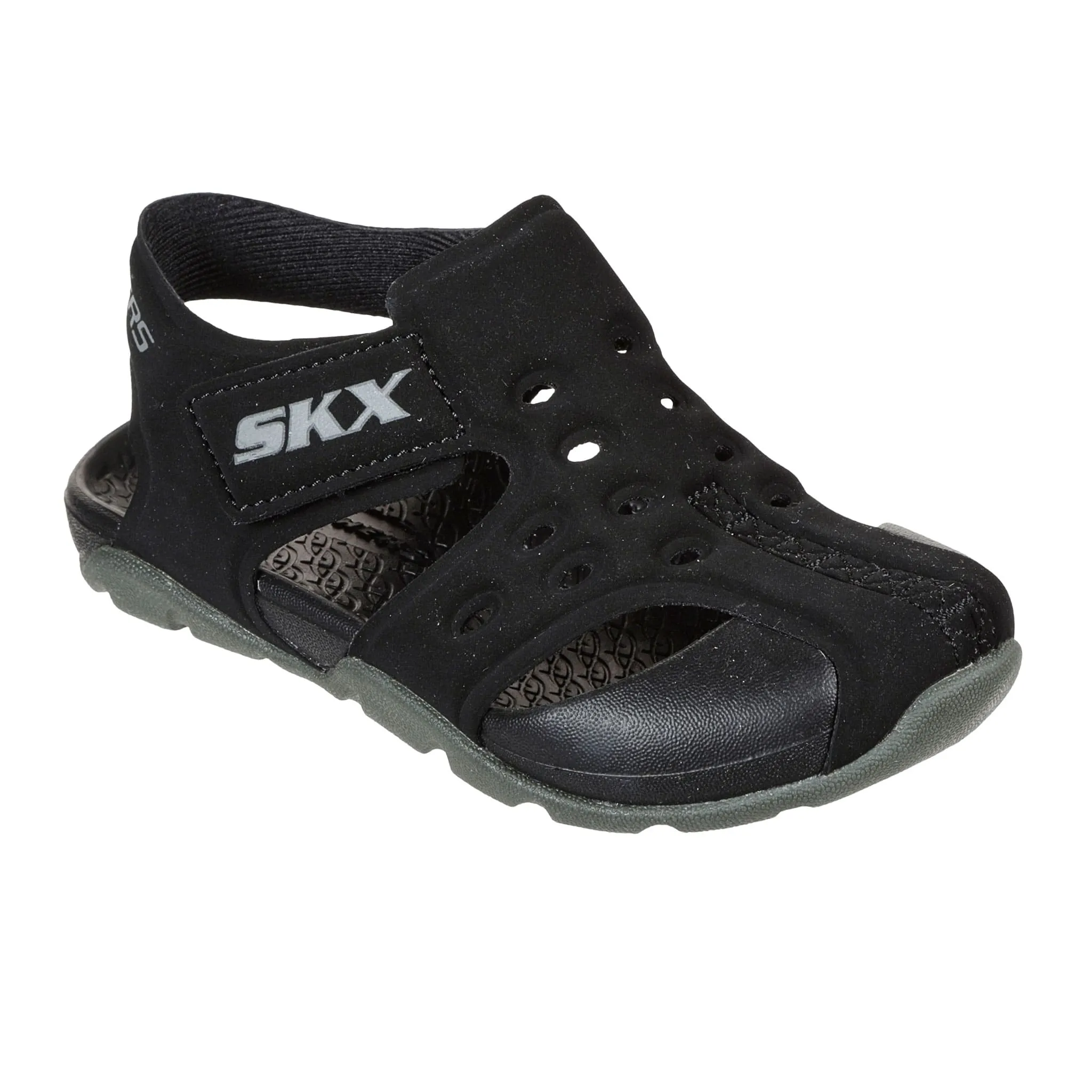 Skechers Sandale Side Wave Noir Pointures 5-10