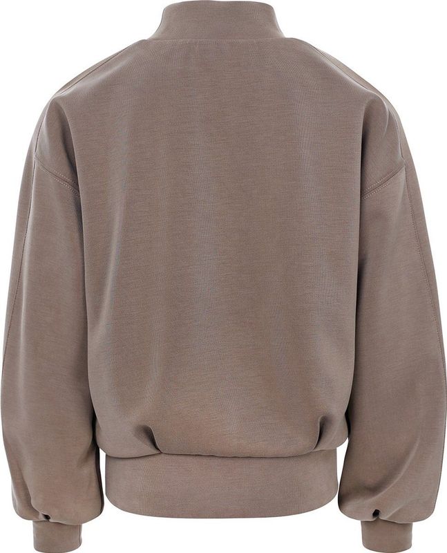 Looxs Revolution 2431-5307 Truien & Vesten Meisjes - Sweater - Hoodie - Vest- Taupe