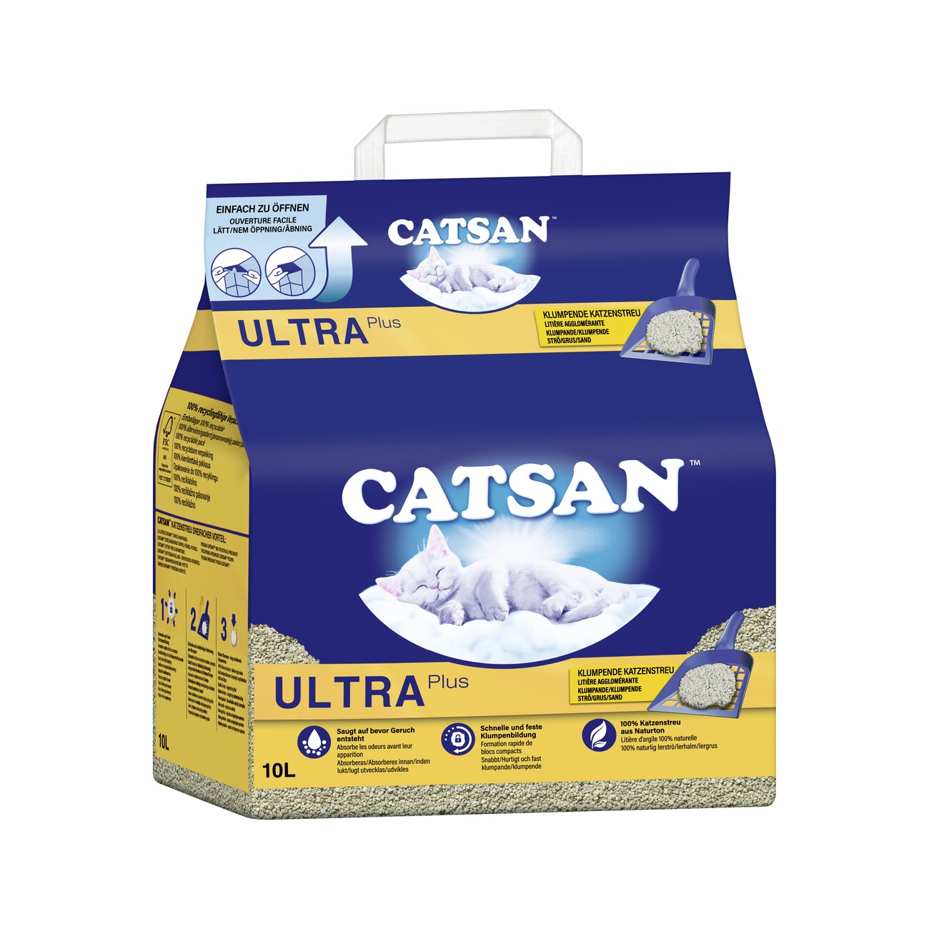 CATSAN Ultra plus Klumpstreu 10 l