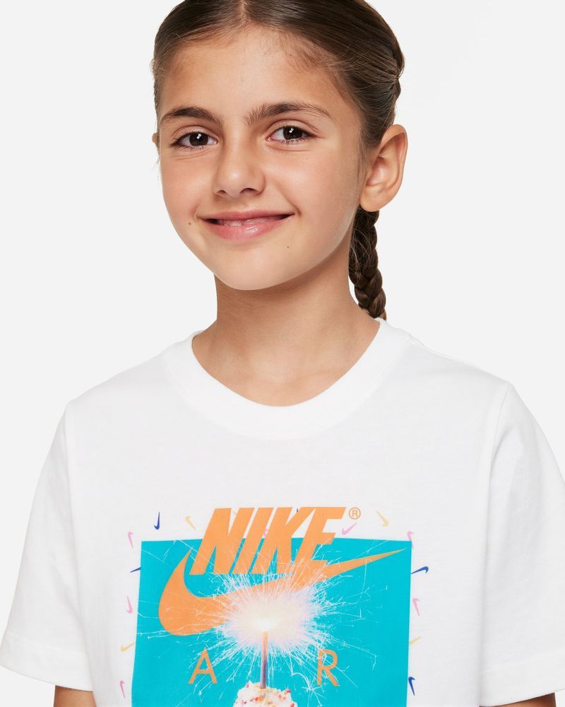 T-shirt Nike Sportswear Blanc pour enfant