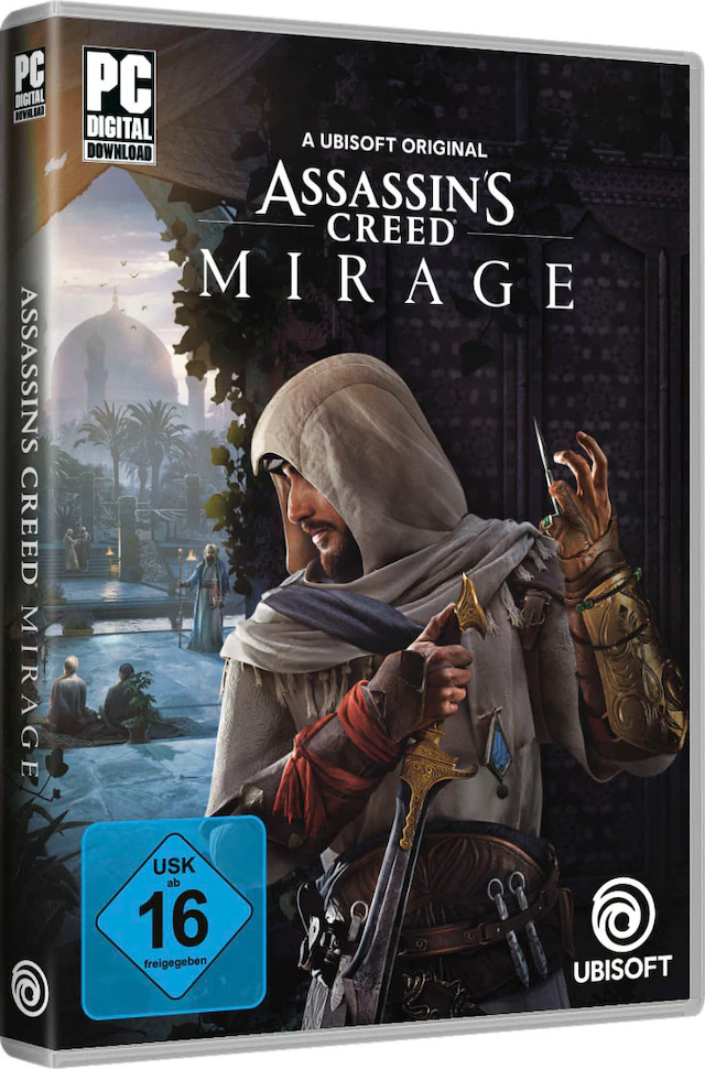 UBISOFT Spielesoftware »Assassin's Creed Mirage (Code in a box)« PC
