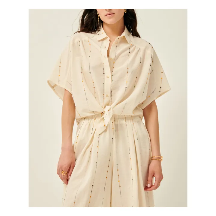 Sessùn Pantalon Isla Minima | Ecru