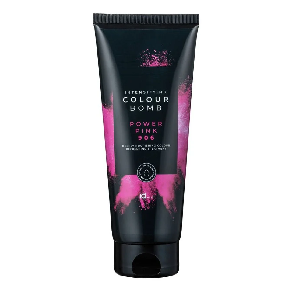 IdHAIR - Colour Bomb Power Pink 906 200 ml - Hårfarve