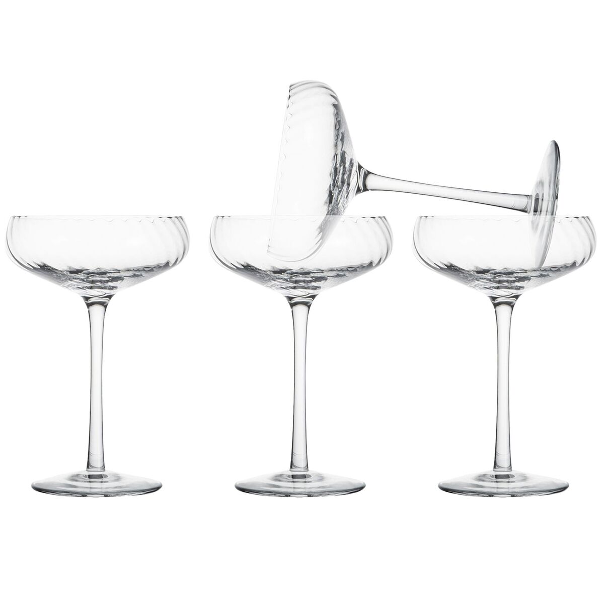 Opacity champagneglass 30 cl 4-pakning, klar