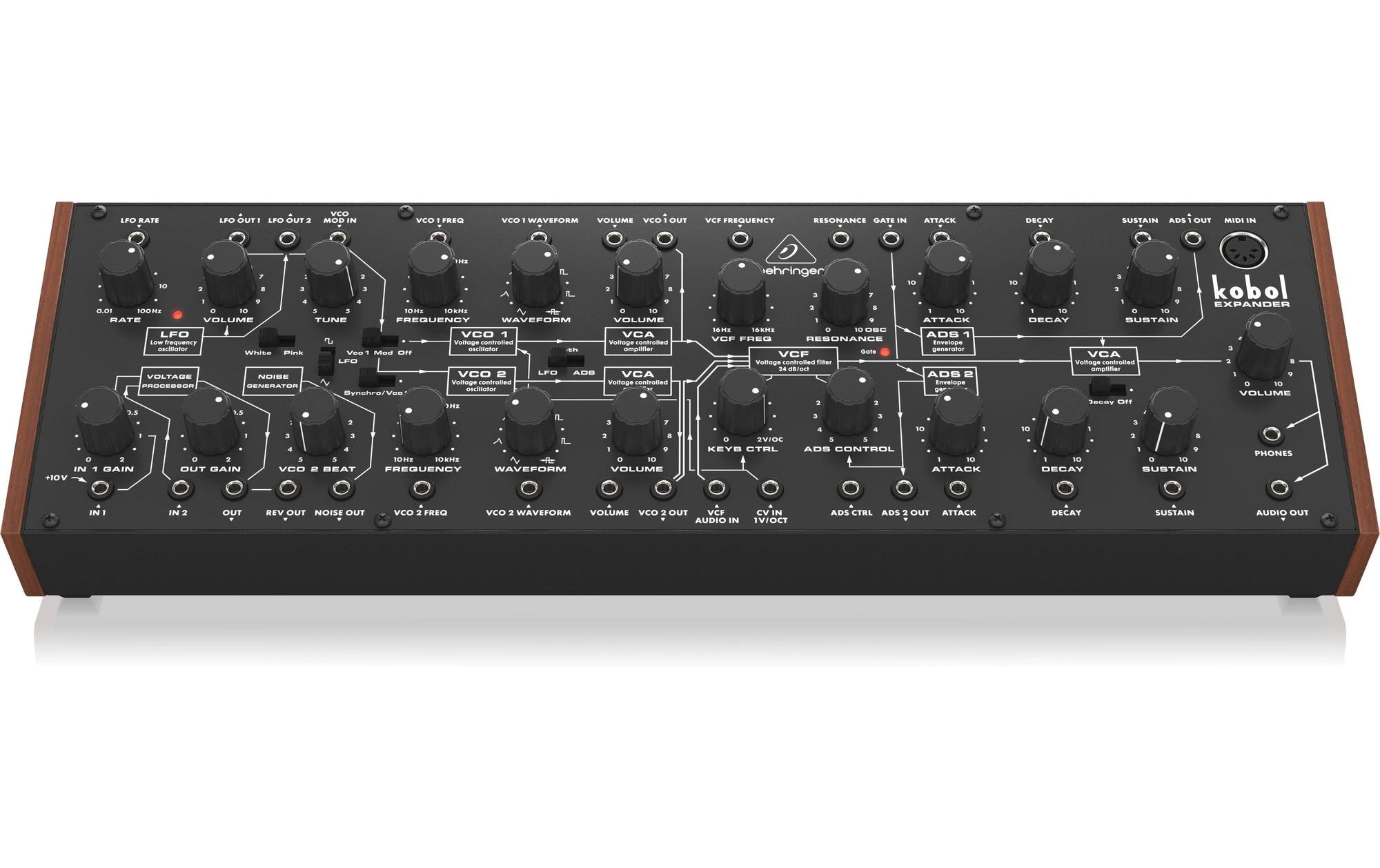 Synthesizer KOBOL EXPANDER<br>Semimodularer analoger Synthesizer