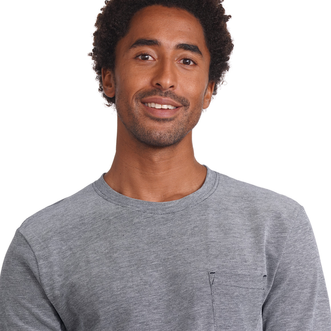 VanVaan Herren T-Shirt in Piqué-Qualität dunkelblau