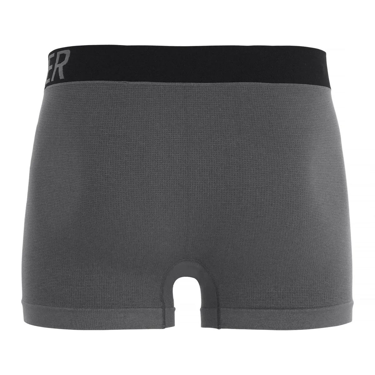 Hellner Men's Svierkku Seamless Boxer Asphalt
