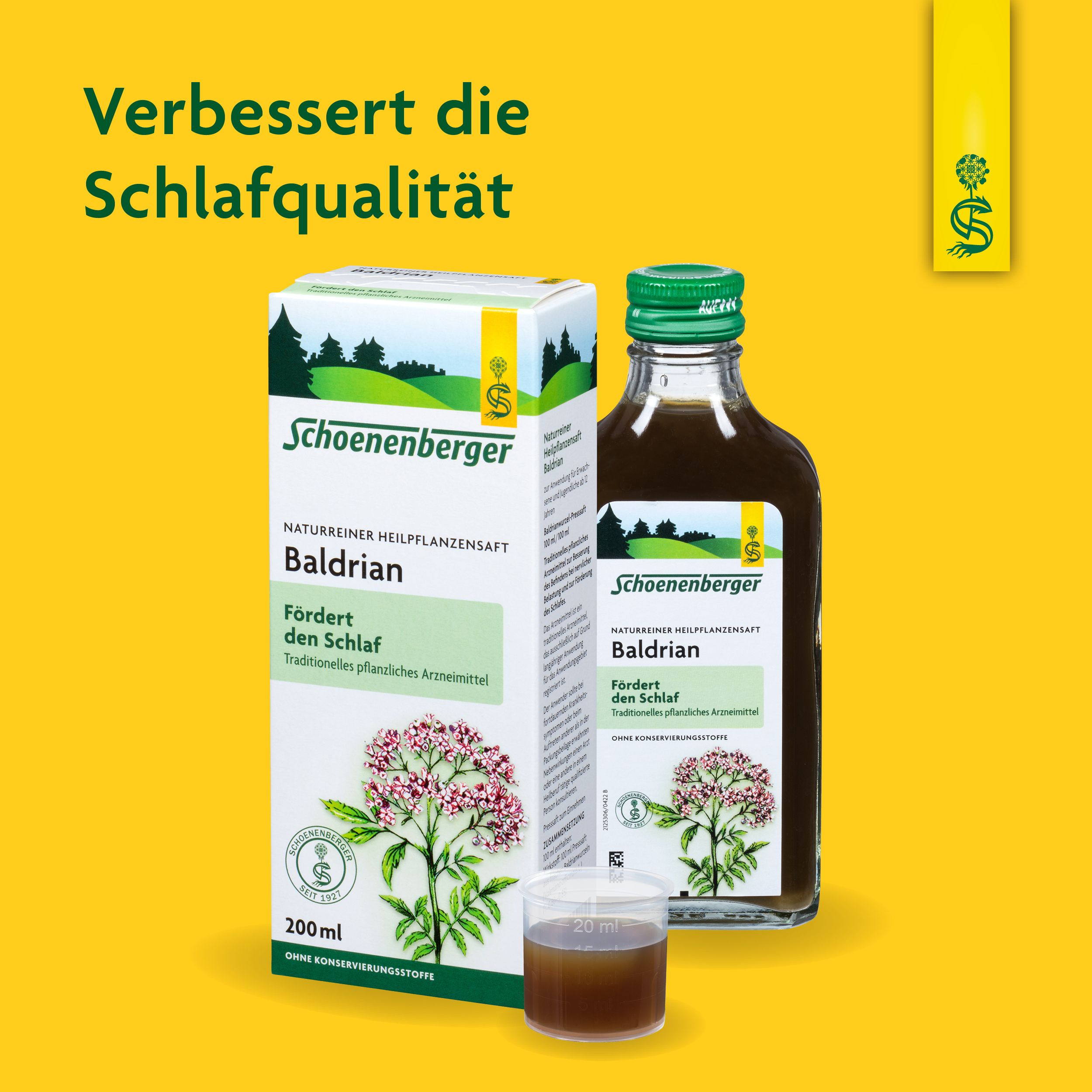 Schoenenberger® naturreiner Heilpflanzensaft Baldrian