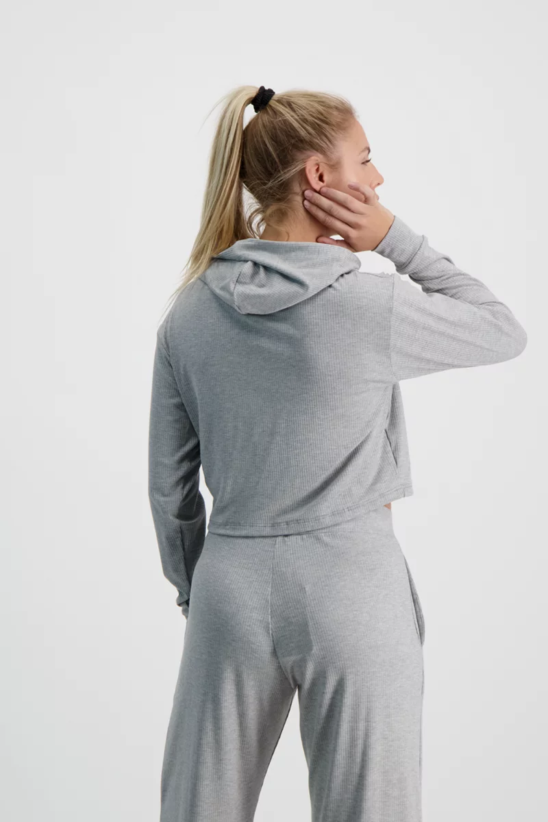 POWERZONE Cropped Damen Hoodie