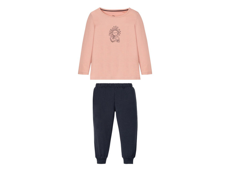 2 kleine kinderen meisjes pyjama's