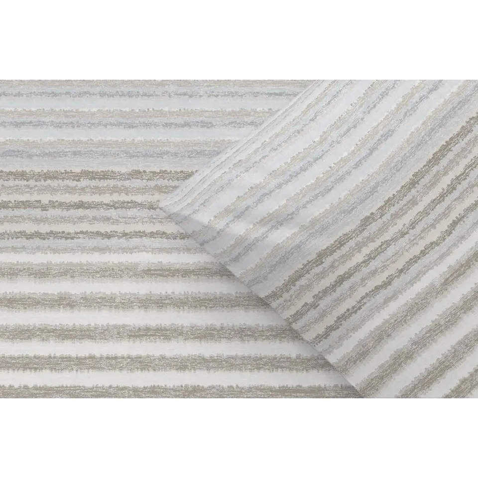 Dekbedovertrek Hidde - beige/blauw - 200x220 cm