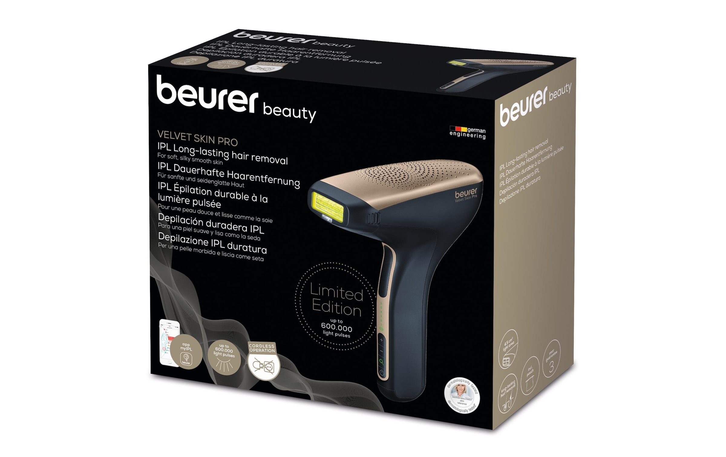 BEURER IPL-Haarentferner »IPL Velvet« 600000 Lichtimpulse