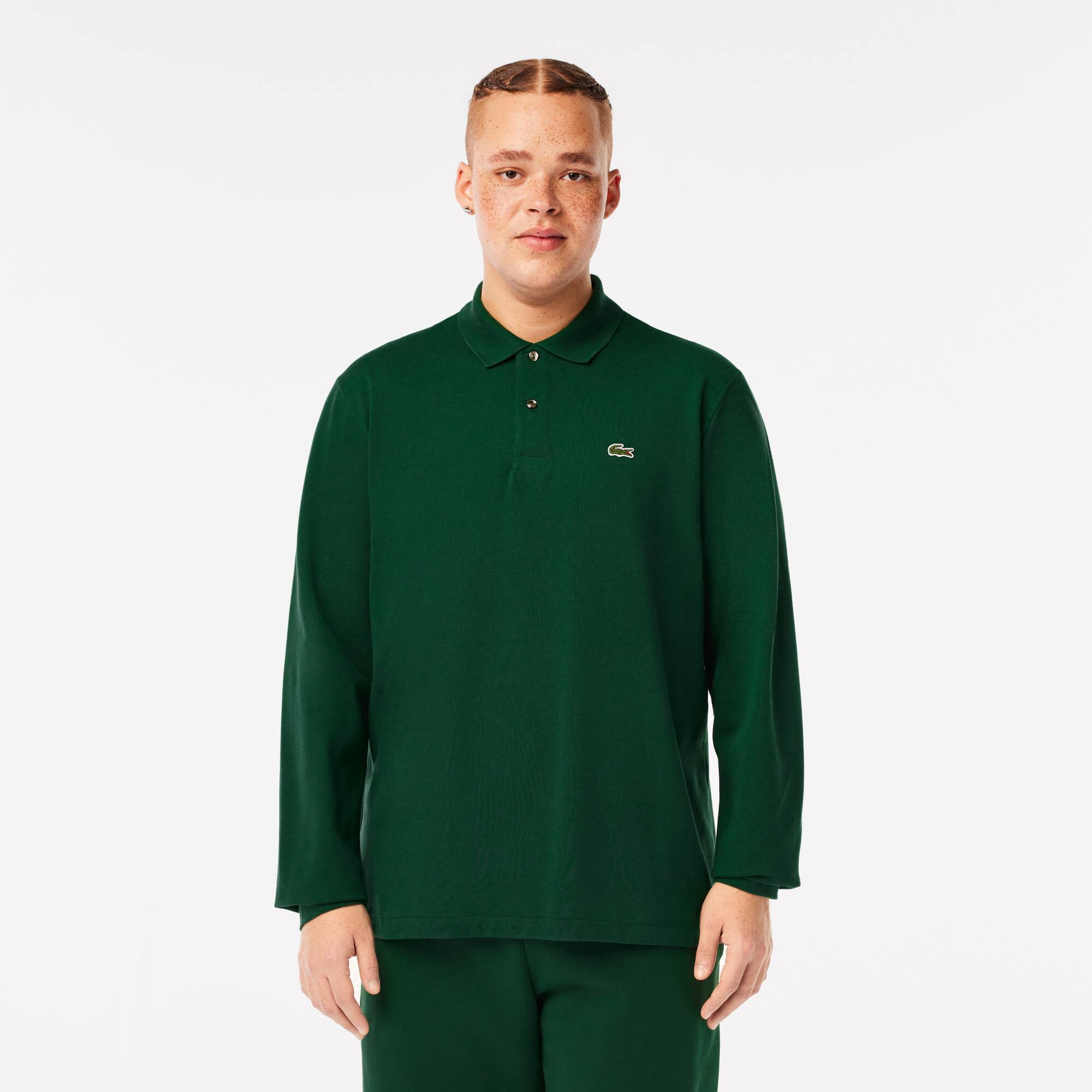 Original L.12.12 langärmeliges Poloshirt Lange Ärmel - Grün - Lacoste - Herren