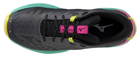 Chaussures de Trail Running Femme Mizuno Wave Daichi 7 Noir Multi-couleurs