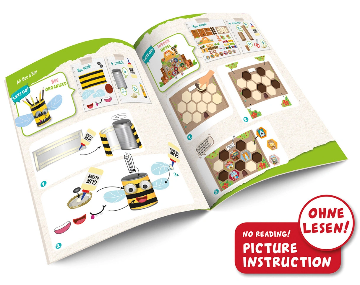 Bastelset ECO UPCYCLING - AIR BEE'N'BEE in bunt