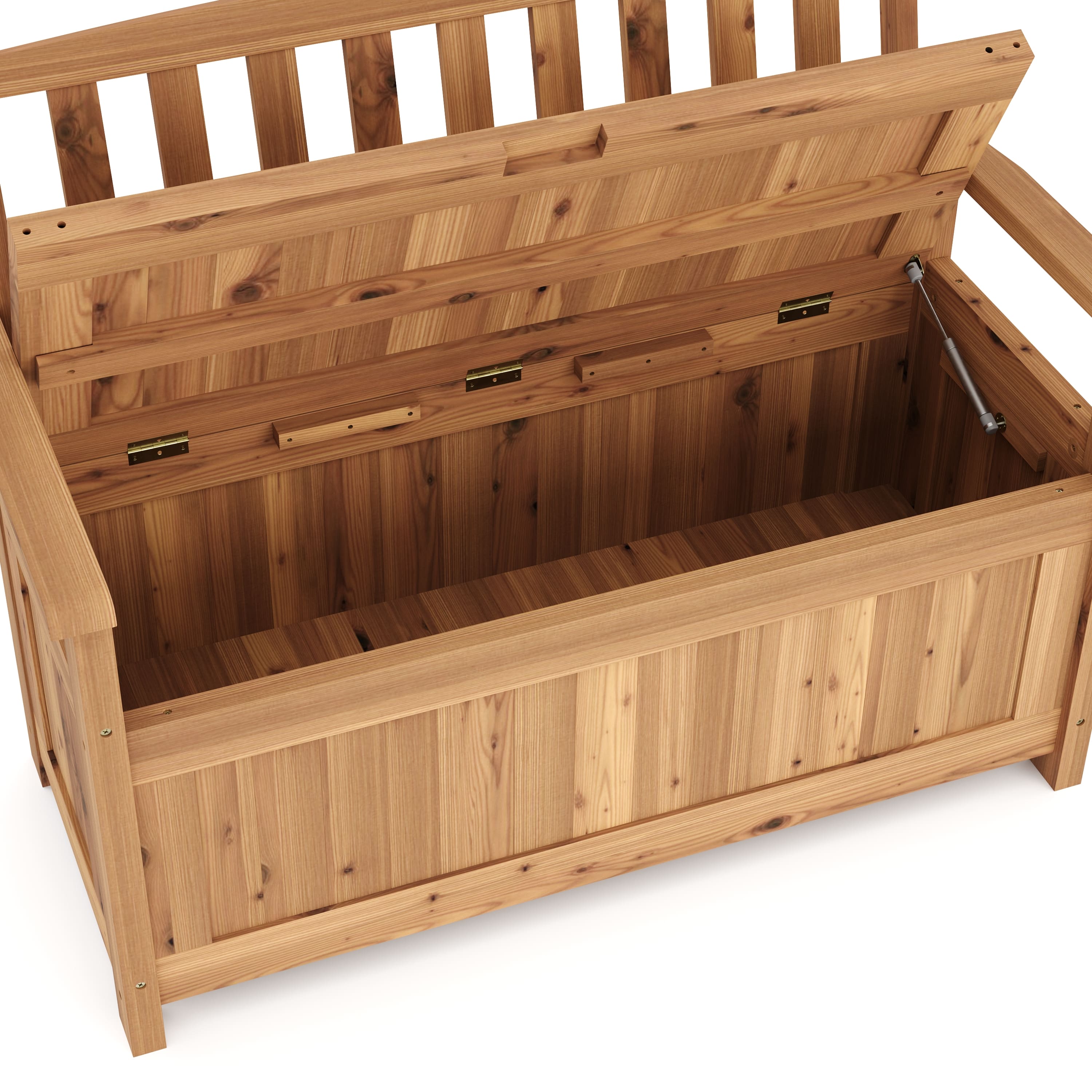Truhenbank Holz ROSALIA 120 cm natur