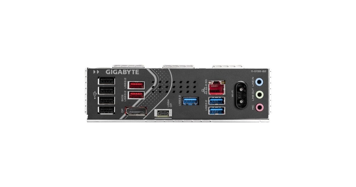 GIGABYTEZ890 EAGLE WIFI7 socket 1851 moederbord  (RAID, 2.5Gb-LAN, Wi-Fi 7, BT, Sound, ATX)