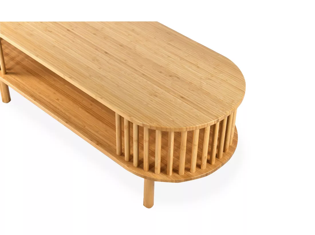 Table Basse Design en Bambou 