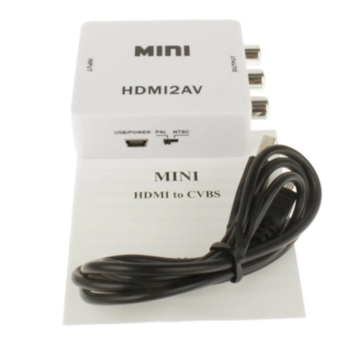 Wewoo Mini HDMI à CVBS
