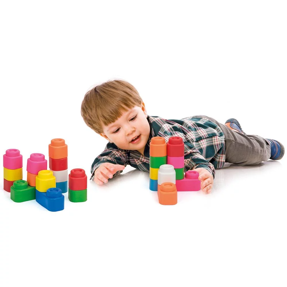 CLEMMY - BRIQUES BABY - SAC SOUPLE 24 PIECES