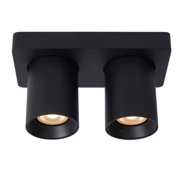 Lucide Nigel plafondspot zwart 20 cm