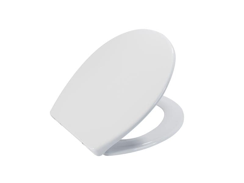 COCON Toilettensitz mit Absenkautomatik Weiss WC-Sitz aus Kunststoff mit universeller Passform
