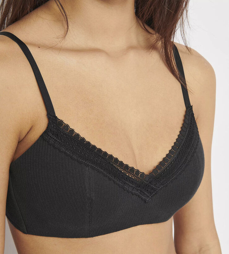 Sloggi sloggi GO Ribbed R P Black