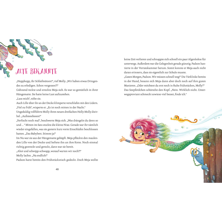 SPIEGELBURG COPPENRATH Meja Meergrün und die Seepferdchen in Not (Bd.7)