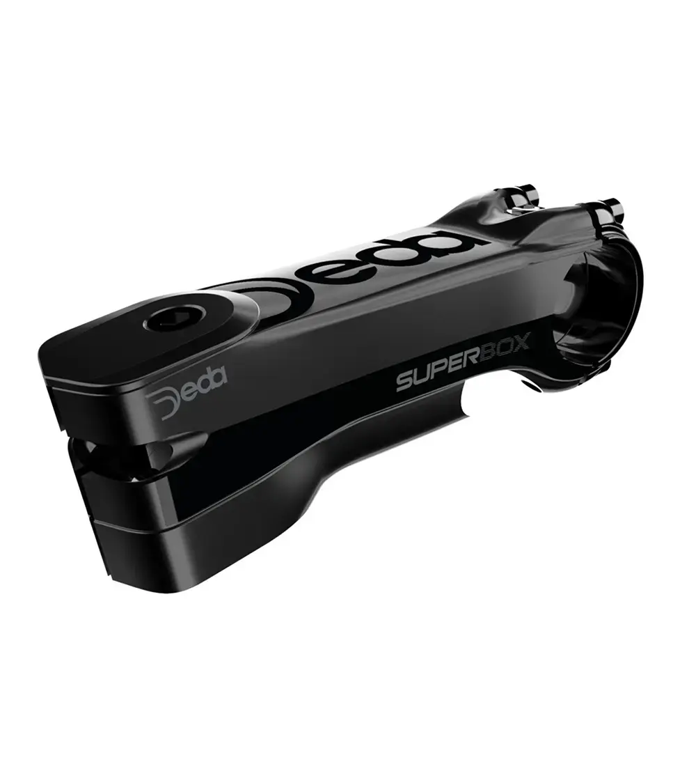 Deda Superbox S-DCR 8 graden Stuurpen Mat Zwart/Zwart 31.8mm