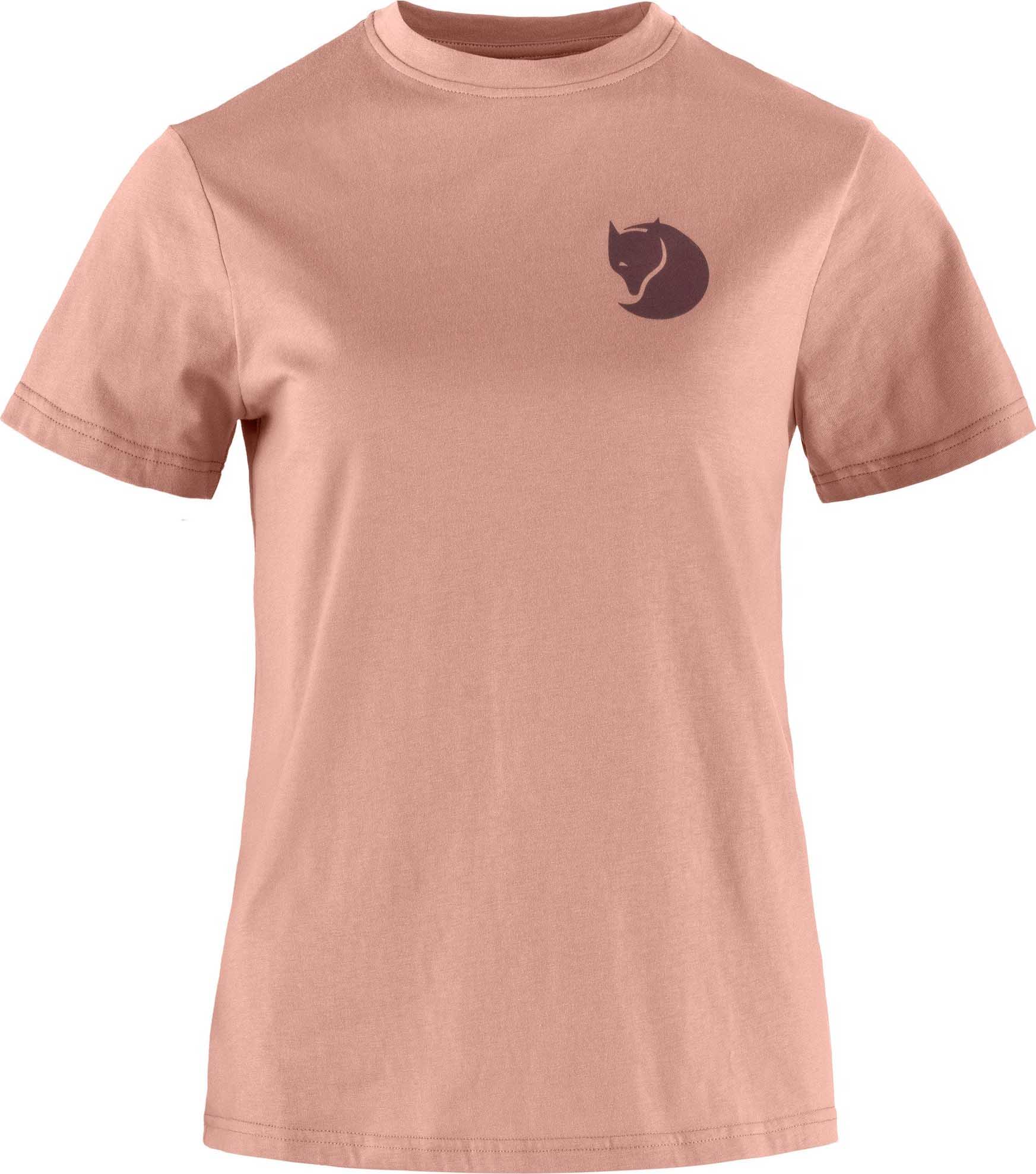 Fox Boxy Logo Tee Dame Dusty Rose