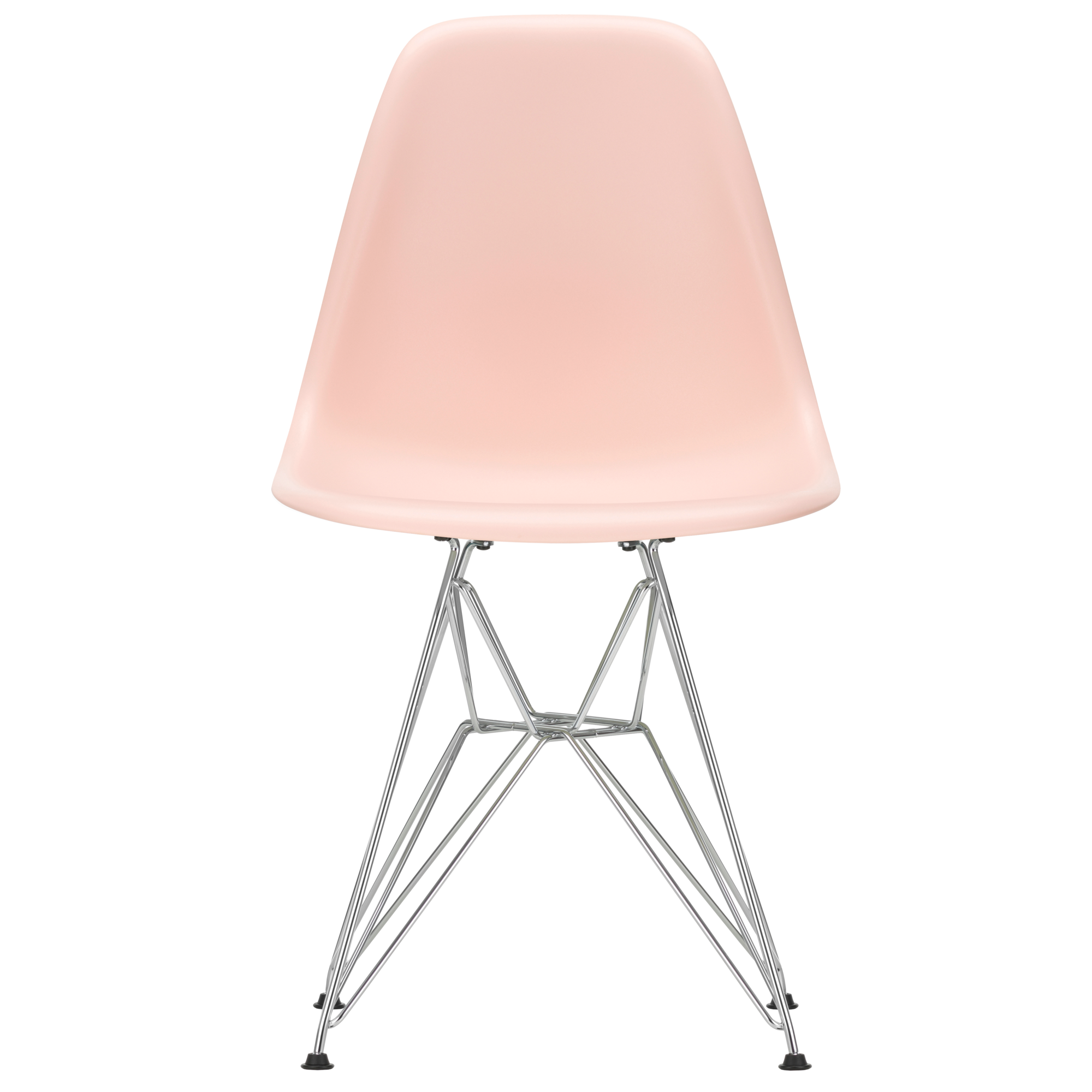 Eetkamerstoel DSR RE chroom Pale Rose