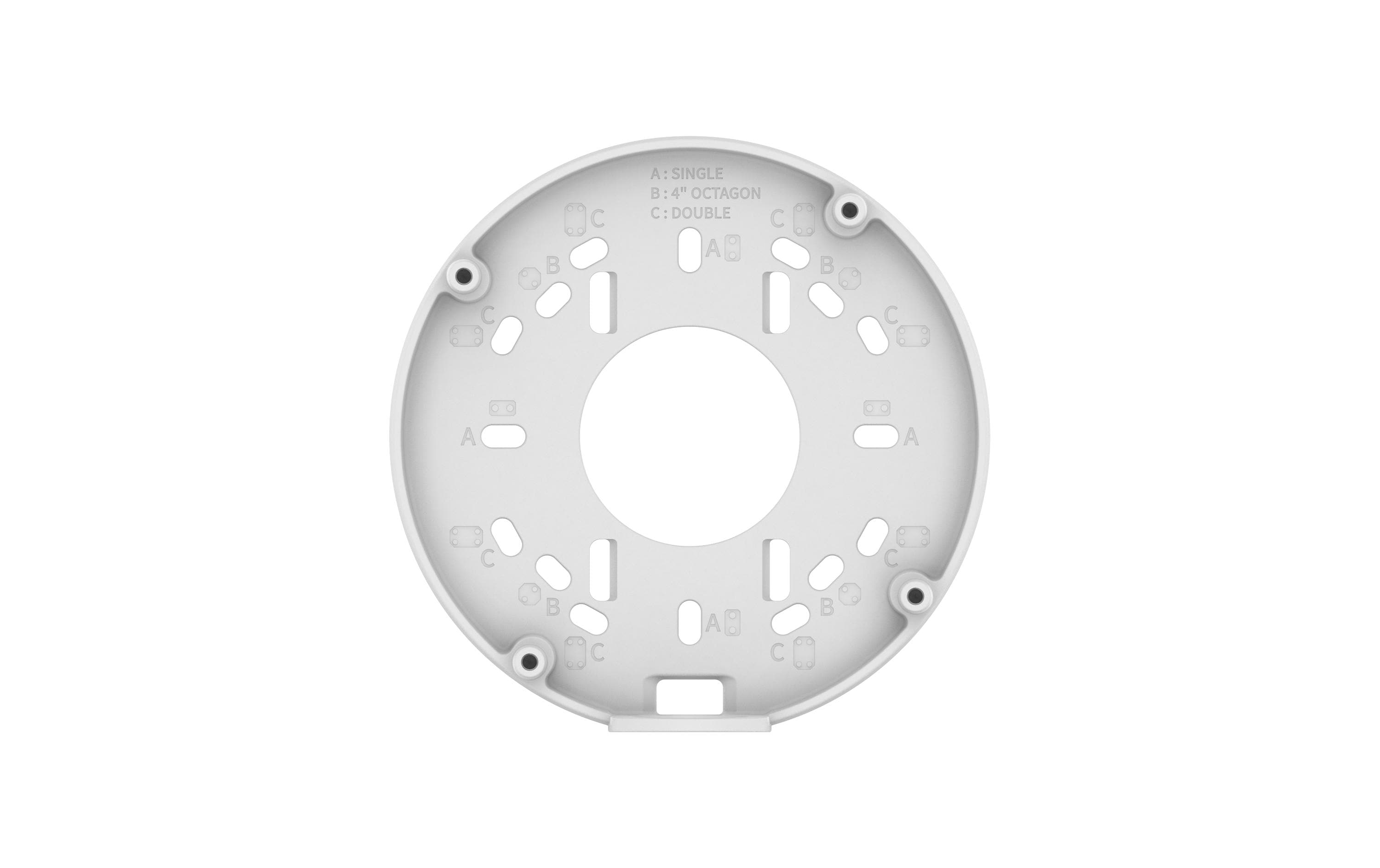 Anschlussbox SBV-140WW Weiss 1 StückEine robuste Lösung für Ihre Sicherheitskamera