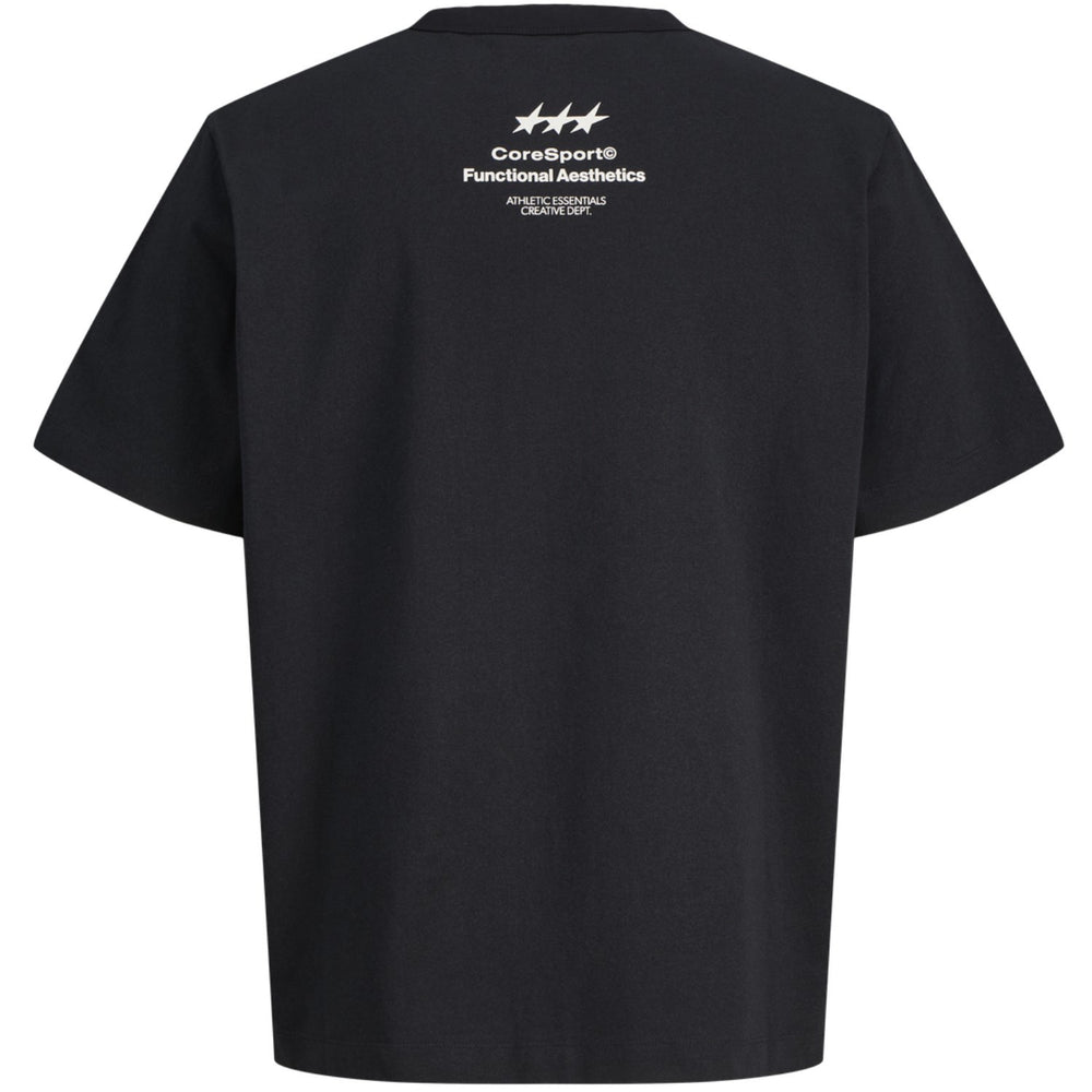 Køb Jack & Jones Junior Black Jcosignal Graphic Tee Ss Crew Neck Jnr
