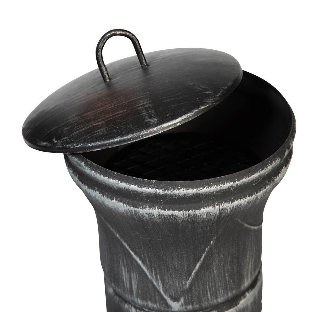 Pratik Garden Brasero Mexicain noir/argent - D.39x89 cm