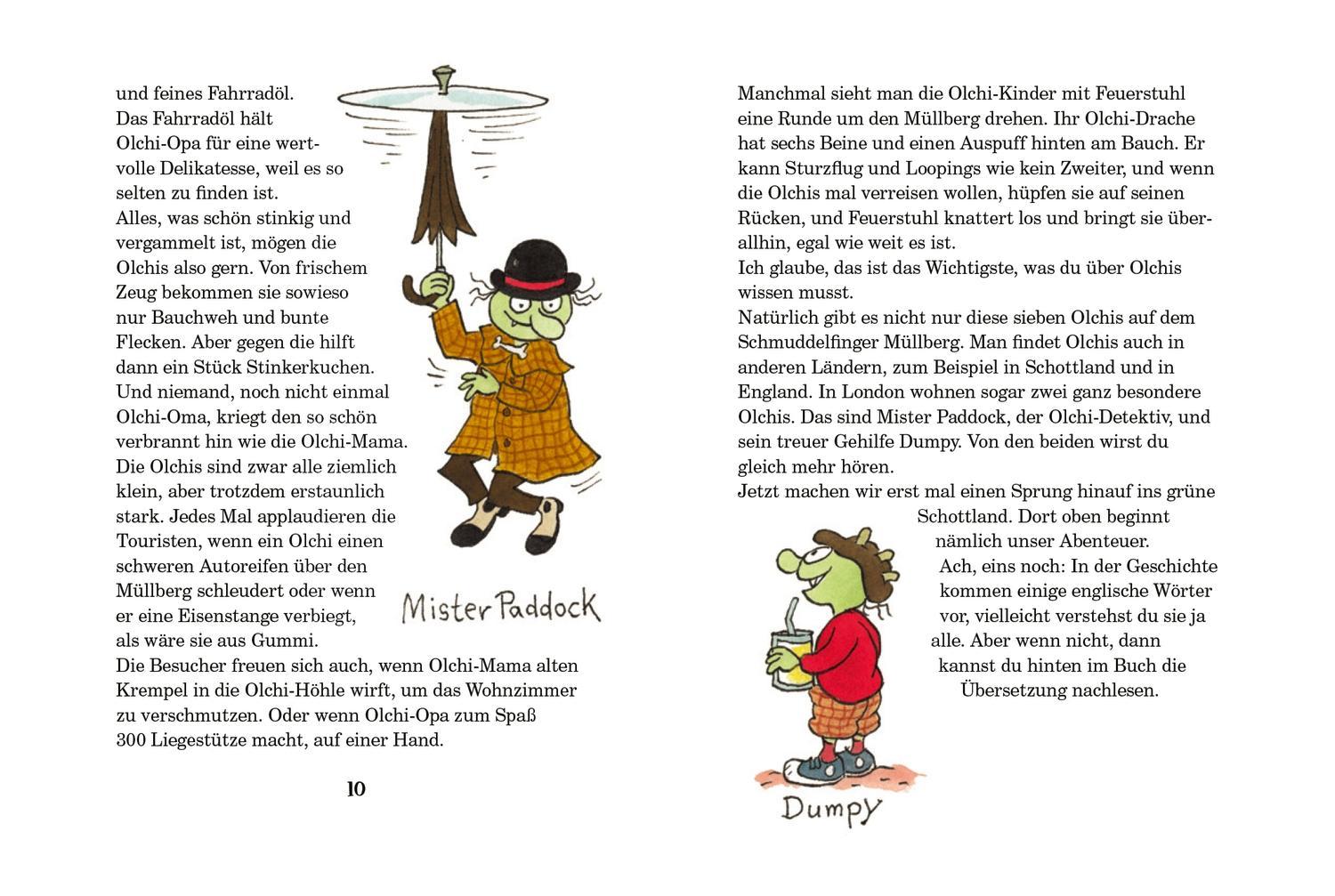 Die Olchis und die Gully-Detektive von Loch Ness / Die Olchis-Kinderroman Bd.12