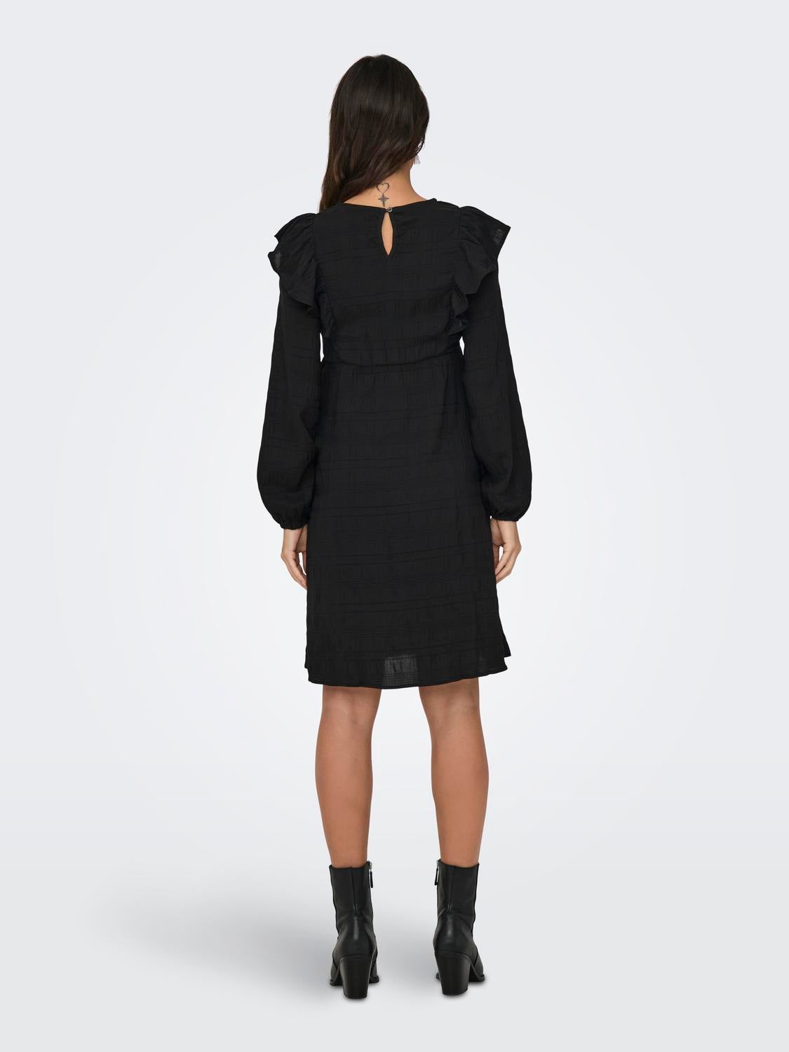 OLMDALLORA Kurzes Kleid Black