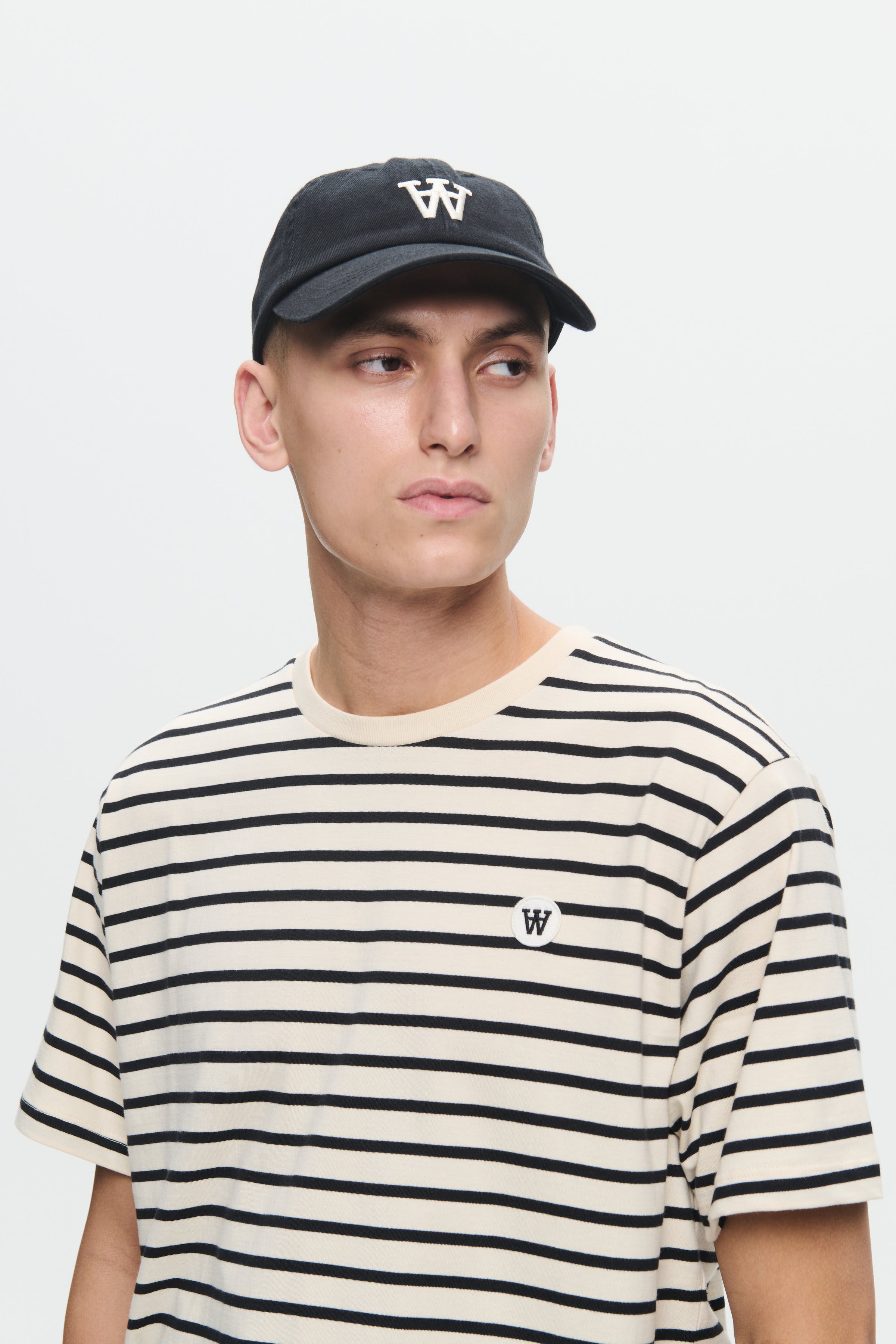 DOUBLE A BY W.W. MEN WWAce Stripe T-shirt