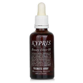 Kypris  Beauty Elixir III - Óleo de beleza suave e multiativo (com matriz prismática)  47ml/1.59oz