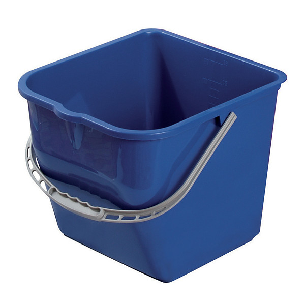 Seau professionnel 17 L bleu