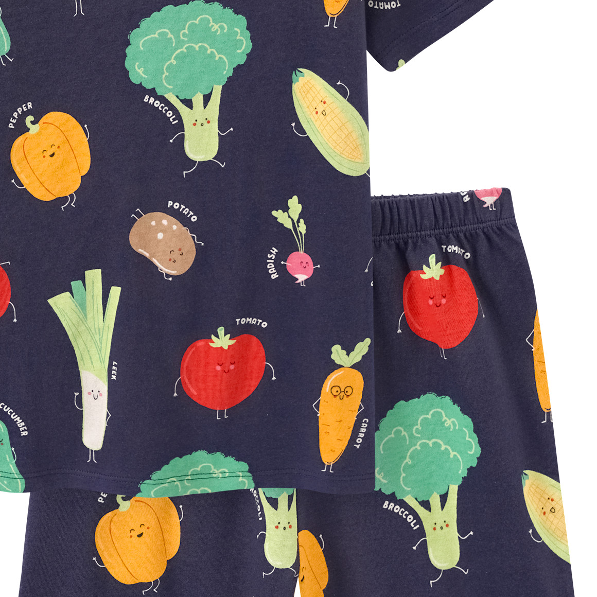 Topolino Jungen Shorty mit Allover-Print dunkelblau